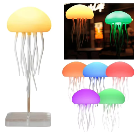 JellyGlow™ Voice-Controlled Fantasy Jellyfish Lamp