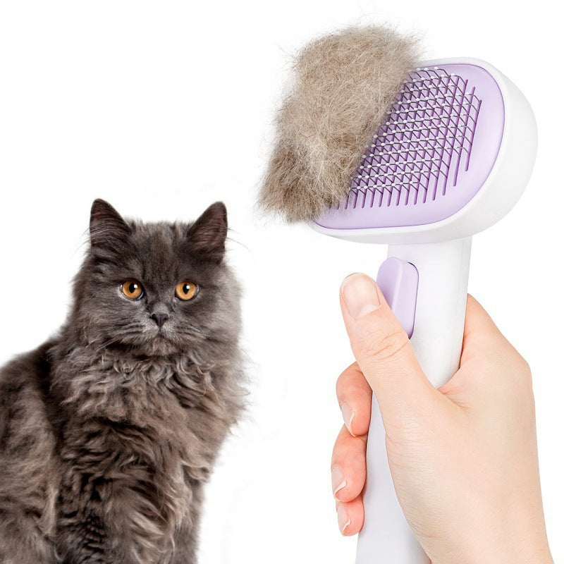 FurFluff™ Deep-Clean Pet Hair Removal Brush