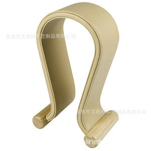 WalnutWhisper™ U-Head Leather Bluetooth Headset Stand