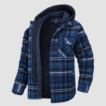 Veste Harry | Flanelle avec capuche amovible