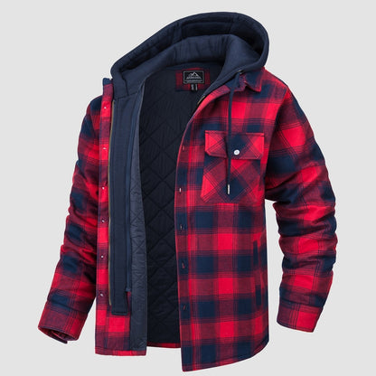 Veste Harry | Flanelle avec capuche amovible