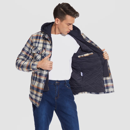 Veste Harry | Flanelle avec capuche amovible