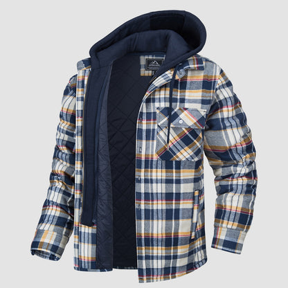 Veste Harry | Flanelle avec capuche amovible