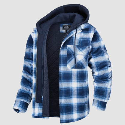 Veste Harry | Flanelle avec capuche amovible