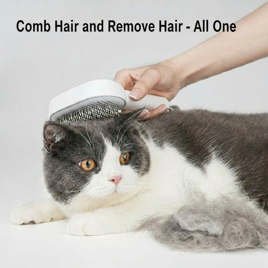 FurFluff™ Deep-Clean Pet Hair Removal Brush