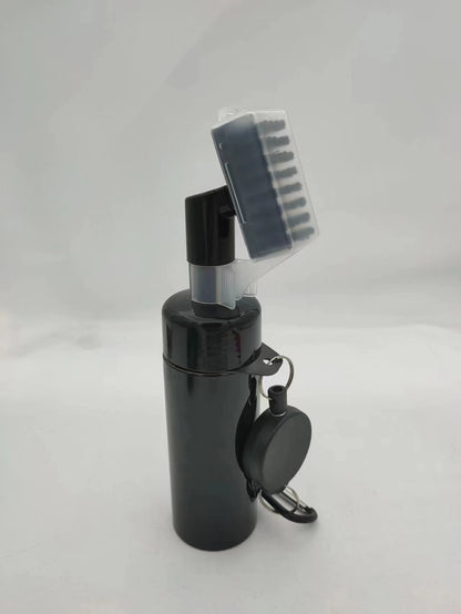 GrooveGlow™ Push-Type Golf Club Cleaning Brush