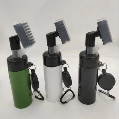 GrooveGlow™ Push-Type Golf Club Cleaning Brush
