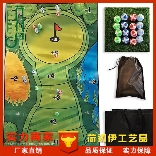 ChipFun™ Casual Golf Hitting Mat Game Set