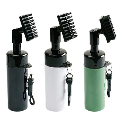 GrooveGlow™ Push-Type Golf Club Cleaning Brush
