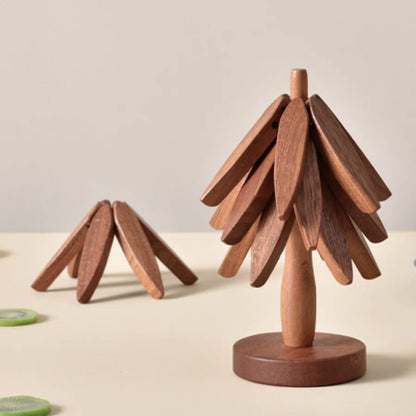 TreeHaven™ Irregular Wood Insulation Coaster & Table Mat