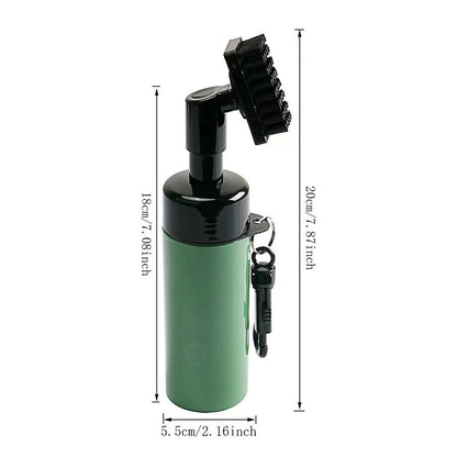 GrooveGlow™ Push-Type Golf Club Cleaning Brush