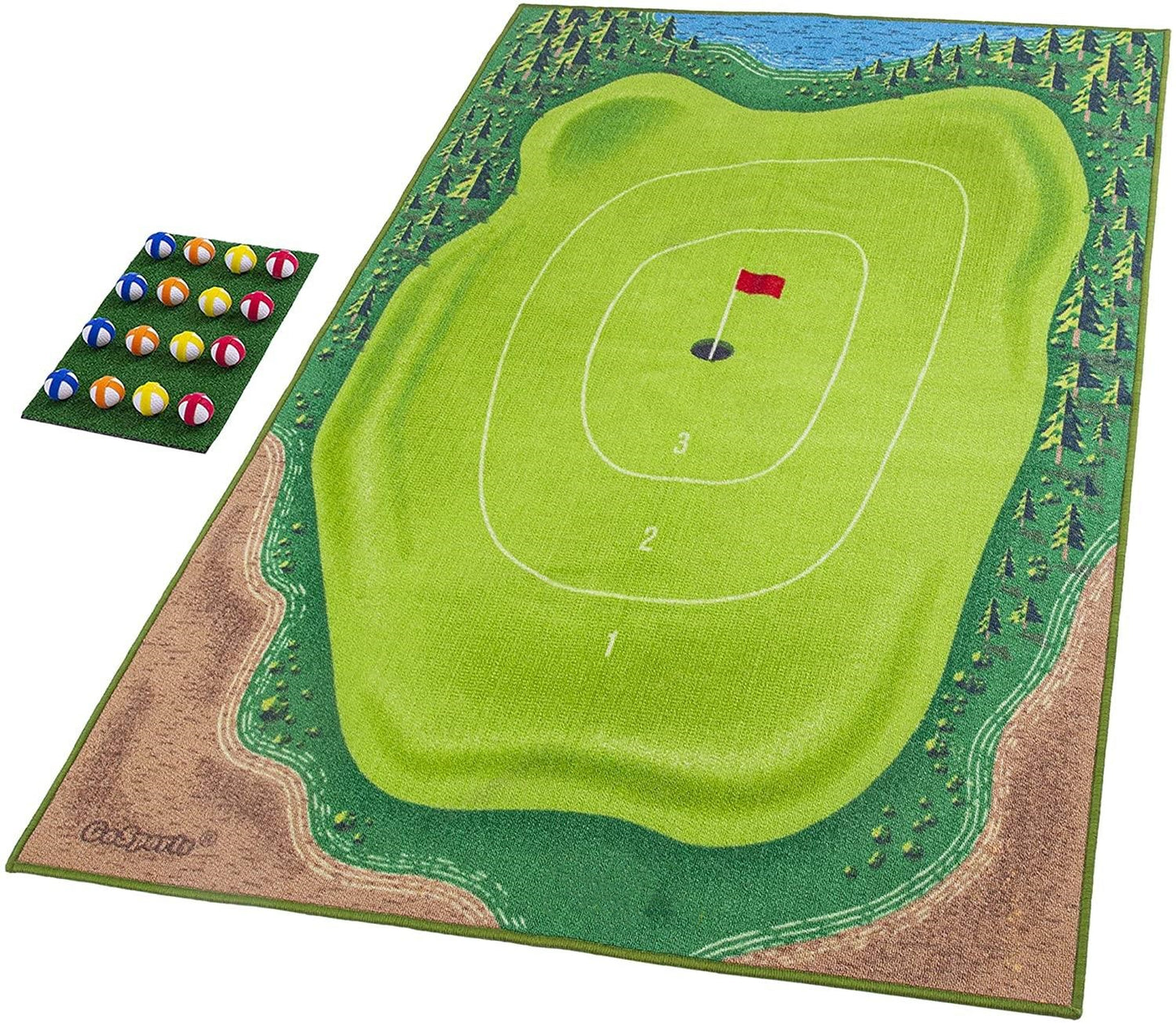 ChipFun™ Casual Golf Hitting Mat Game Set