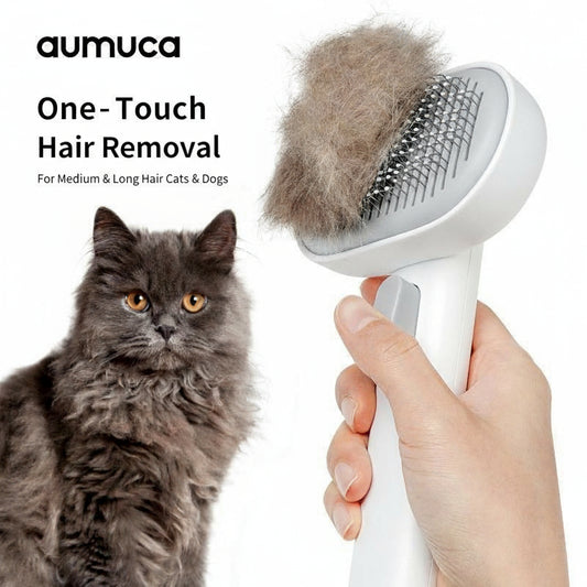 FurFluff™ Deep-Clean Pet Hair Removal Brush