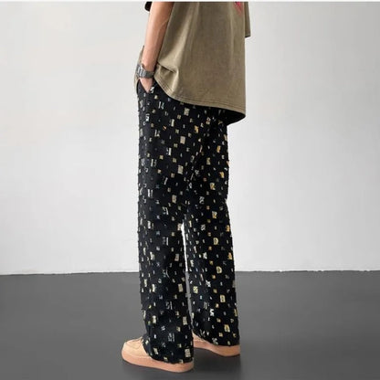 MOSAIC - STRAIGHT FIT PANTS