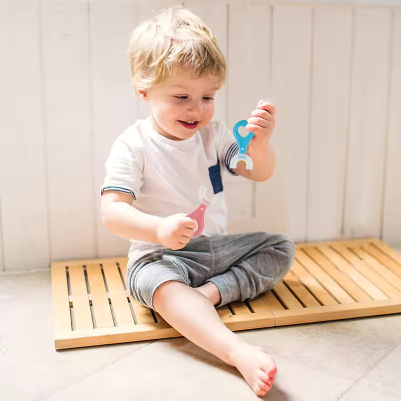 GumChew™ U-Shape Silicone Baby Toothbrush